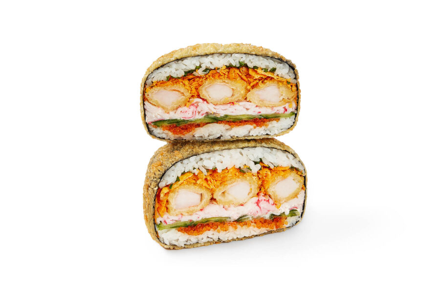 Sushi Burger Big z krewetkami Warszawa