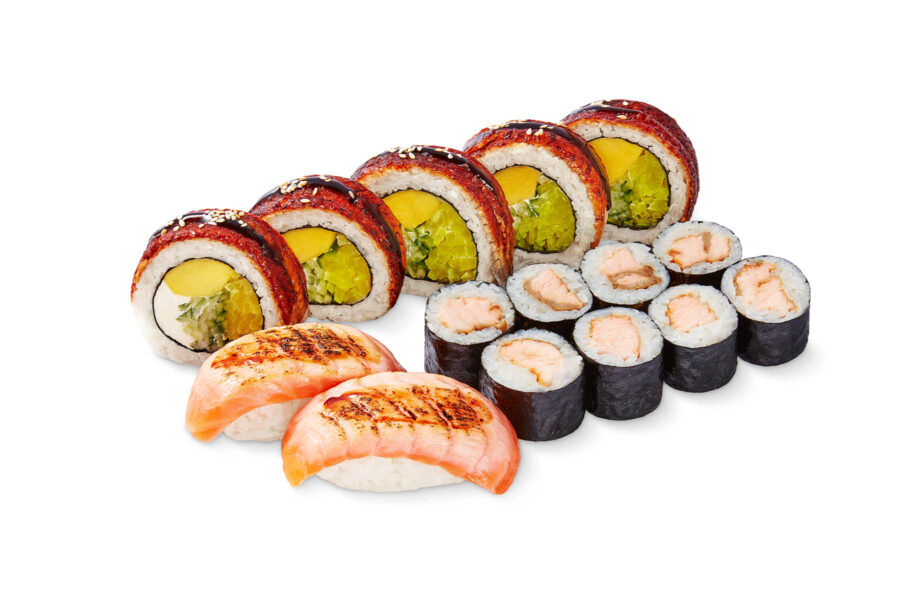 Zestaw Łosoś-Unagi od Roll Club