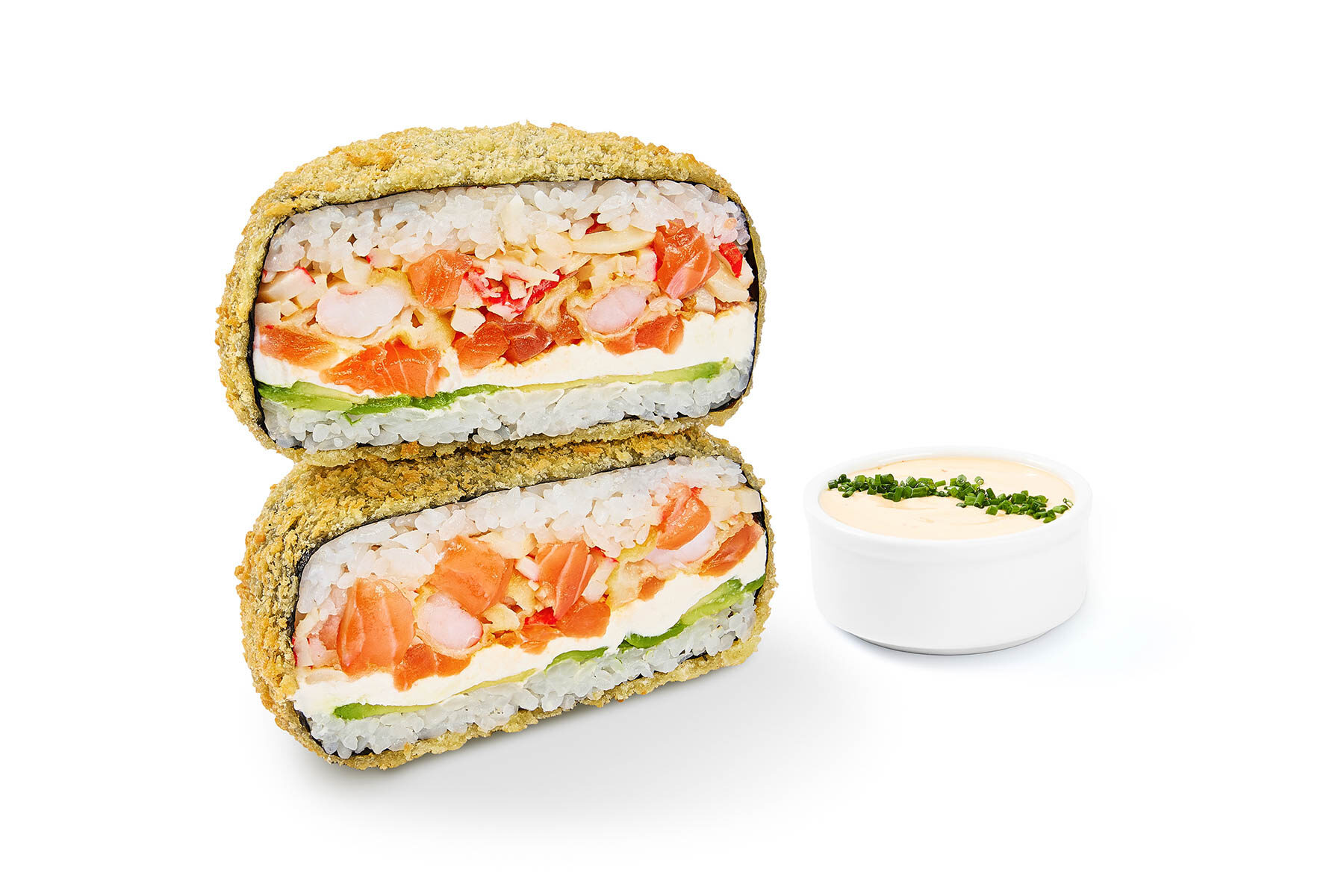 Big Sushi Burger Golden Mix to the house