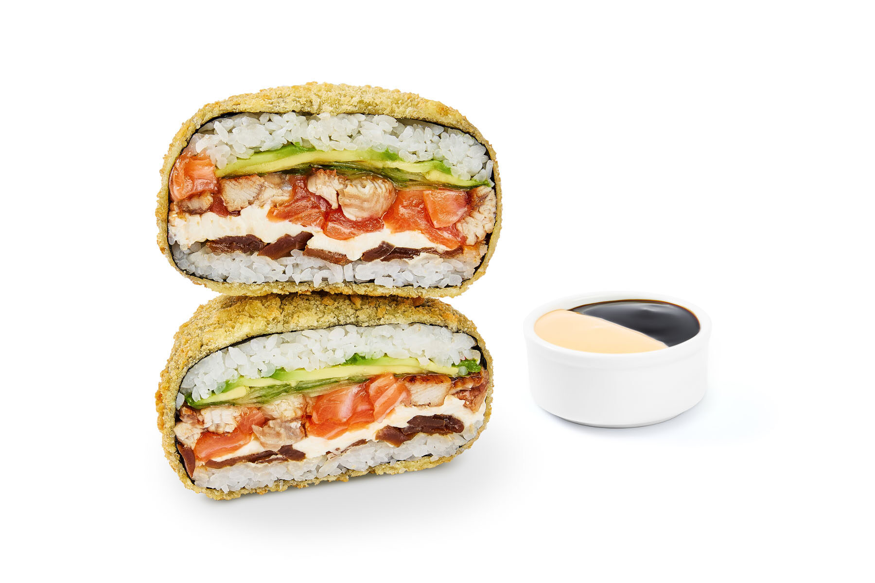 Big Sushi Burger Eel-Salmon Warsaw